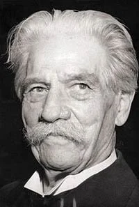 Albert Schweitzer - Portrait photograph