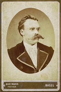 Friedrich Nietzsche - Portrait photograph