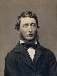 Henry David Thoreau - Portrait photograph