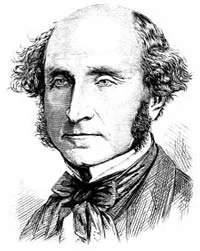 John Stuart Mill - Portrait photograph