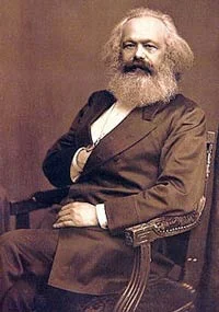 Karl Marx - Portrait photograph