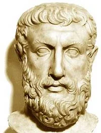 Parmenides - Portrait photograph