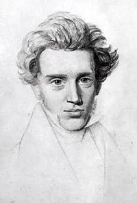 Soren Kierkegaard - Portrait photograph